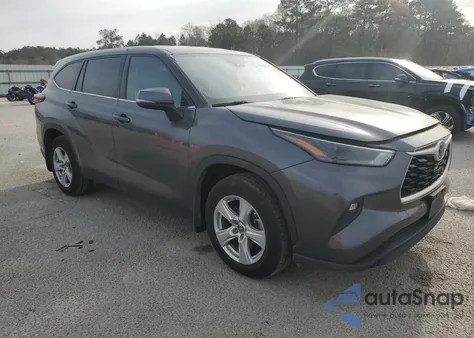 2022 Toyota Highlander L из США, поврежденный, VIN 5TDBZRBHXNS566239